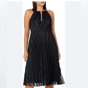 Pleated Midi Theory Dress